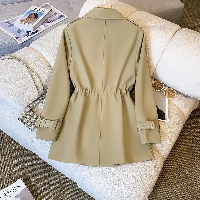 Valenzora | Eleganter, mittellanger Trenchcoat für Damen