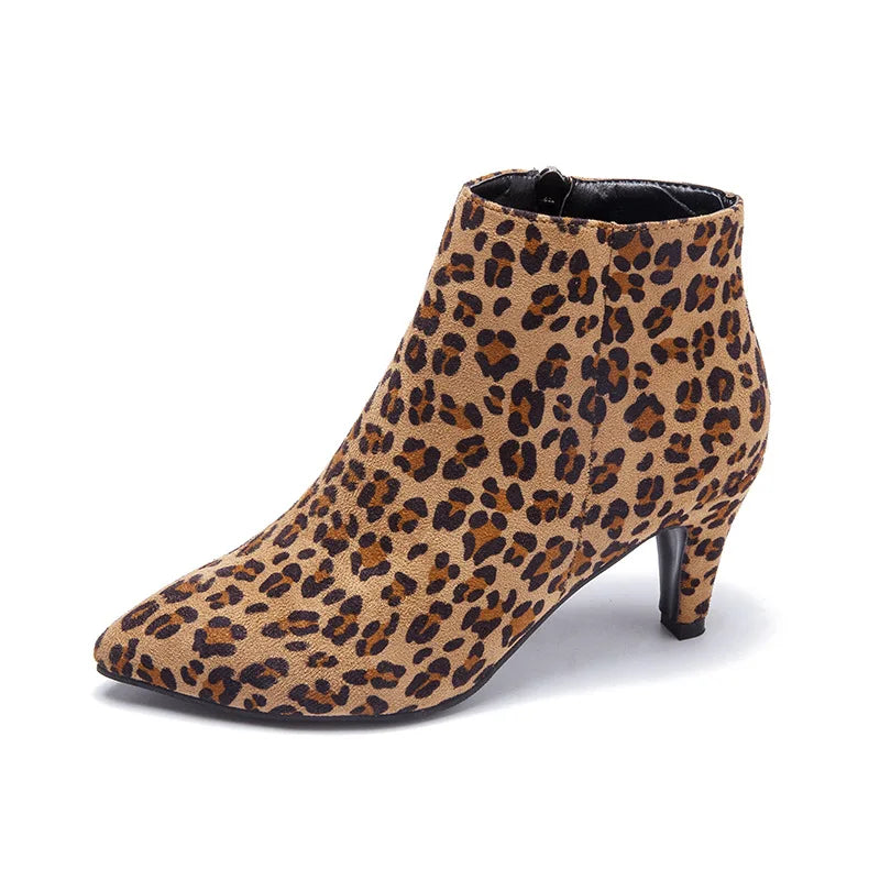 Valenzora | Damen Stiefeletten – Elegante Stiefeletten mit Absatz