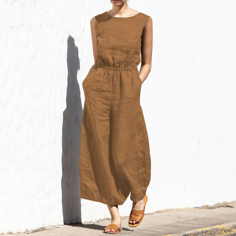Valenzora | Baumwoll-Leinen-Overall-Design