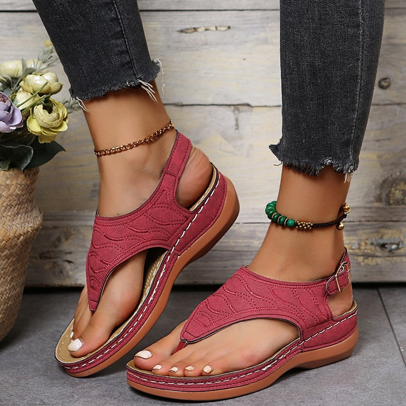 Valenzora | Damen-Sandalen mit ergonomischem Fußbett