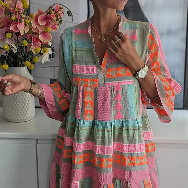 Valenzora | Boho Chic Loose Fit Dress