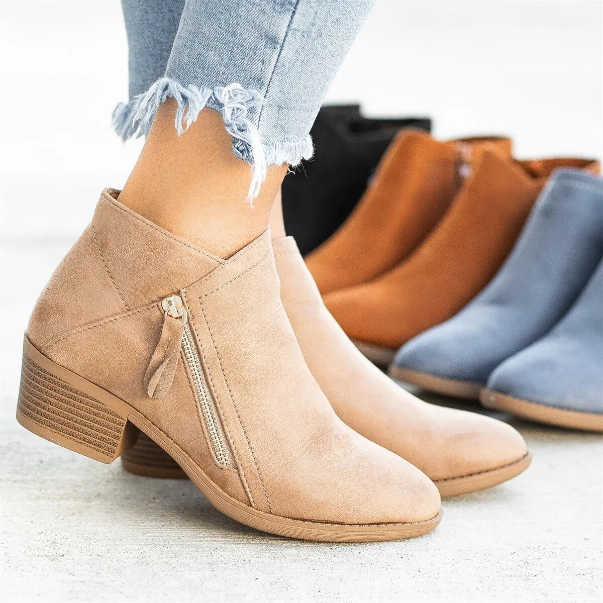 Valenzora | Alabama ankle boots: Comfort and elegance
