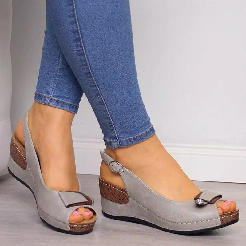 Valenzora | Orthopedic heeled sandals for pain-free walking