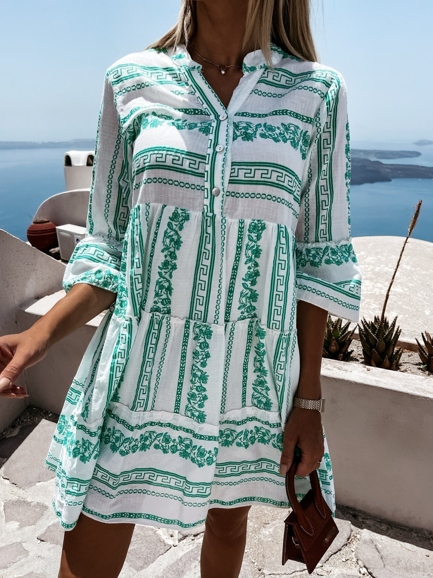 Valenzora | Boho layered tunic dress Millana