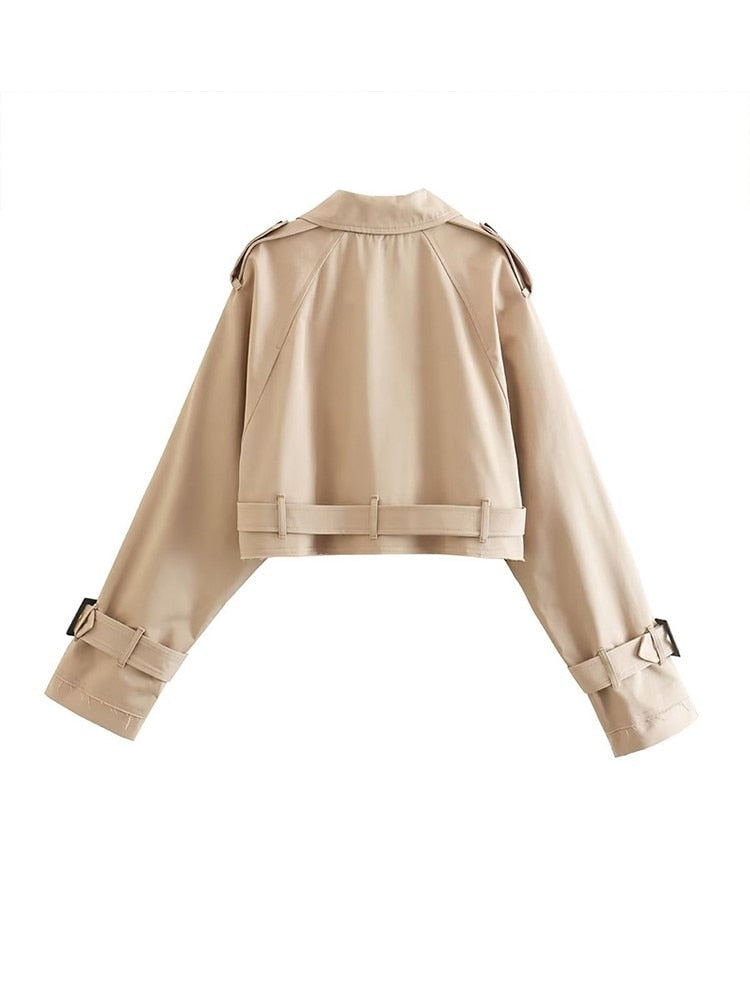 Valenzora | Kurzer Trenchcoat