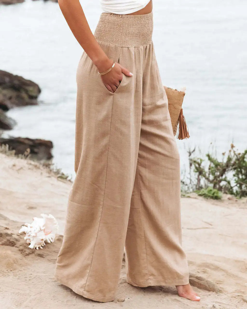Valenzora - Wide-leg trousers for women