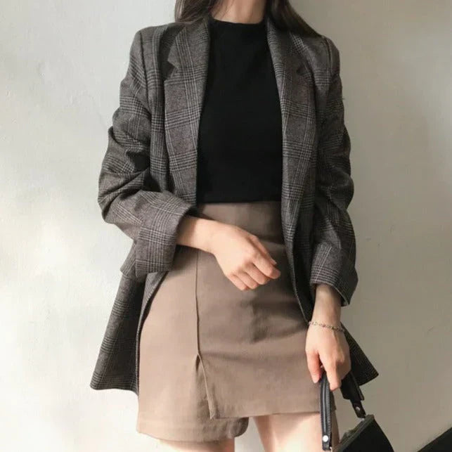 Valenzora | blazer with checked jacket