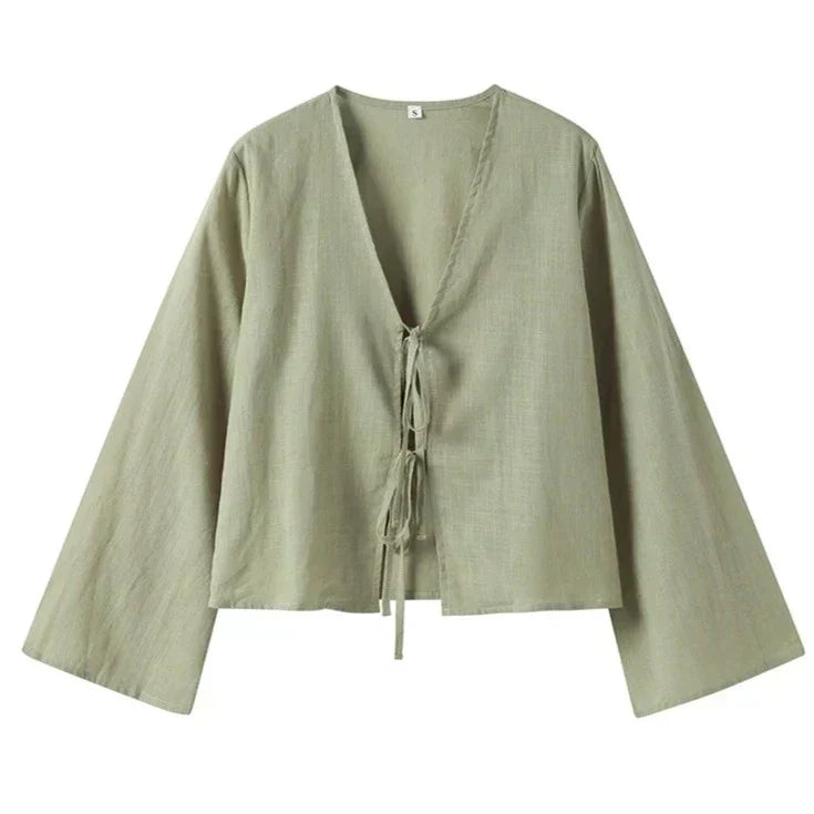 Valenzora | Shirt with lacing