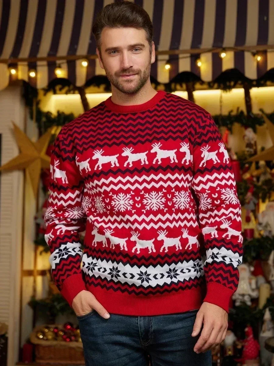 Valenzora - Ugly Christmas Sweater - Cozy Scandinavian-style knitted sweater