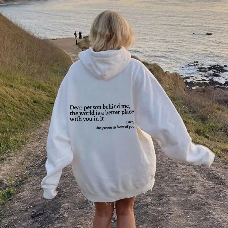 Angel - Dear person behind me Unisex Hoodie