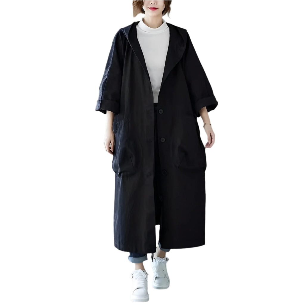 Valenzora | Oversized Windbreaker mit Taschen
