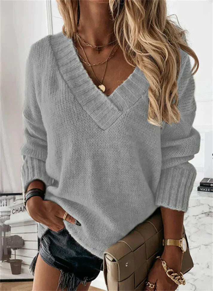 Valenzora | V-neck sweater