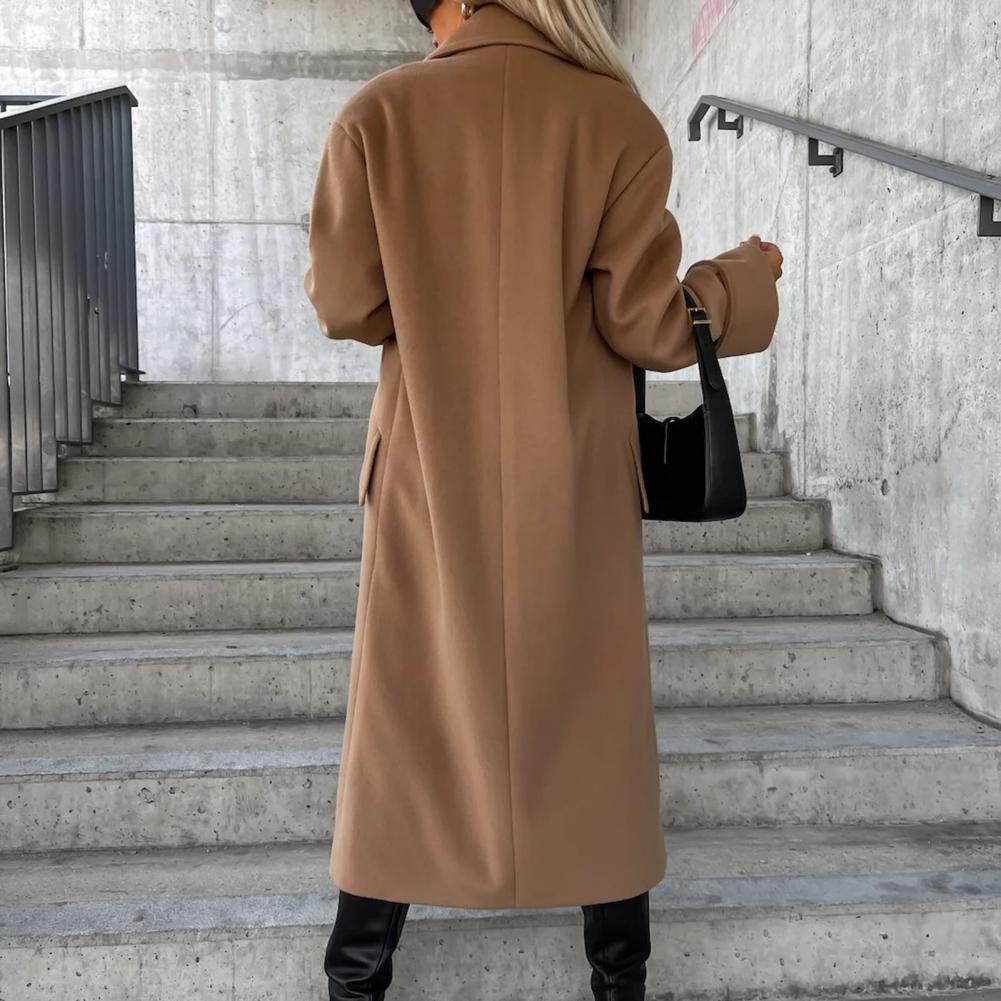 Valenzora | Eleganter langer Trenchcoat