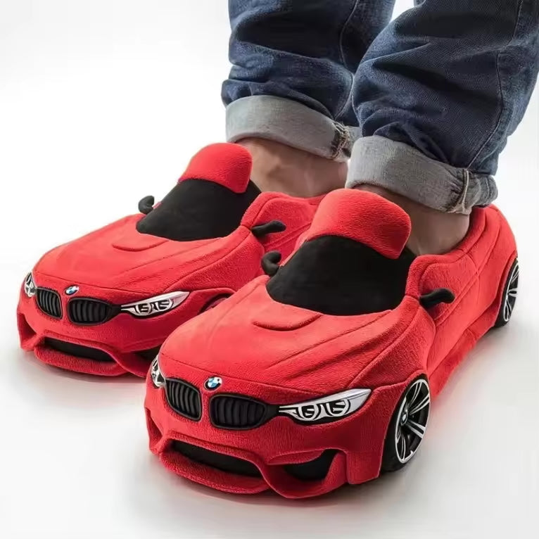 Valenzora | Vom Auto inspiriertes Design von Hausschuhen mit rutschfesten Sohlen für maximalen Komfort