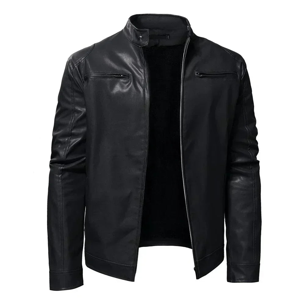 Valenzora | Zeitlose Lederjacke mit Biker-Flair
