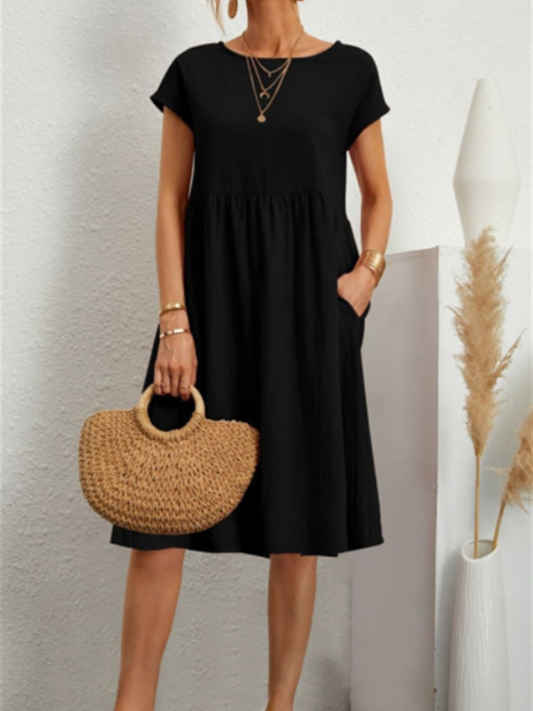 Valenzora | Modisches, mittellanges Kleid für Damen