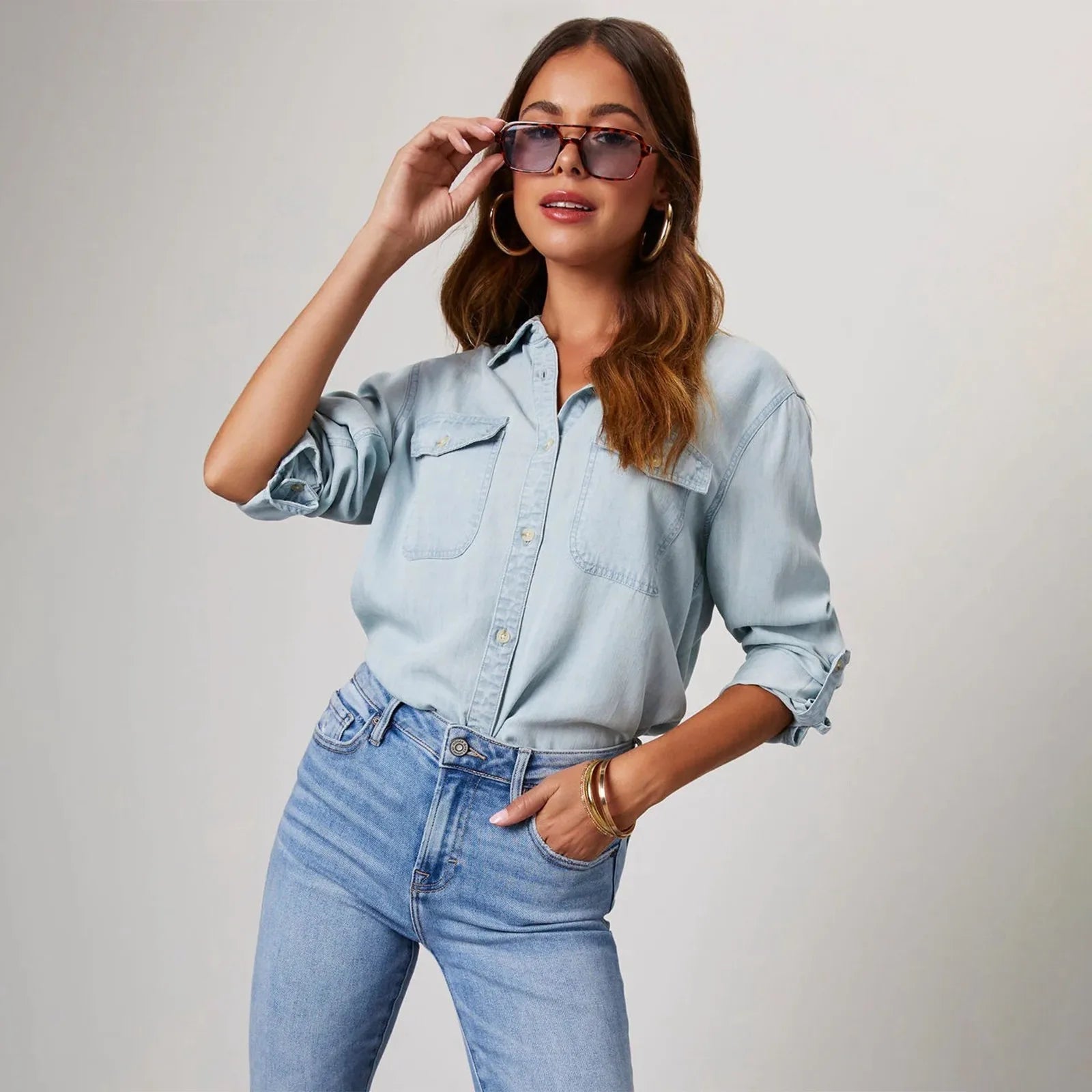 Valenzora | Lightweight Denim Shirts
