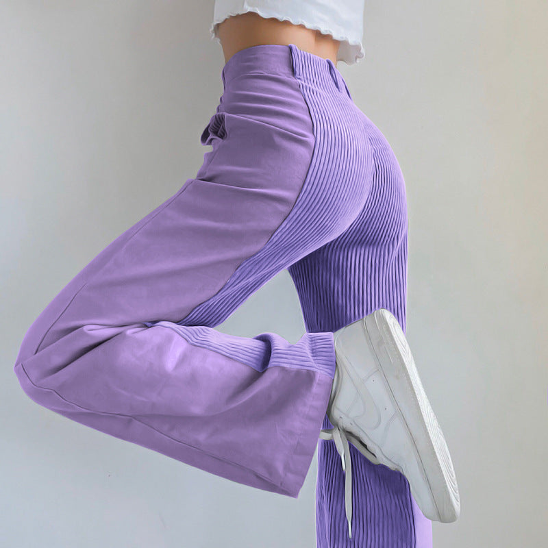 Valenzora | Corduroy Trousers for Effortless Sophistication and All-Day Comfort for Women