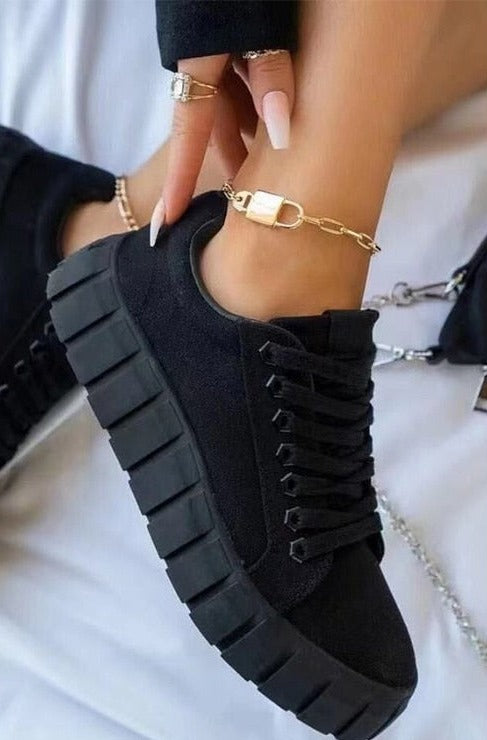 Valenzora | Fashionable orthopedic women's training shoes with platform sole
