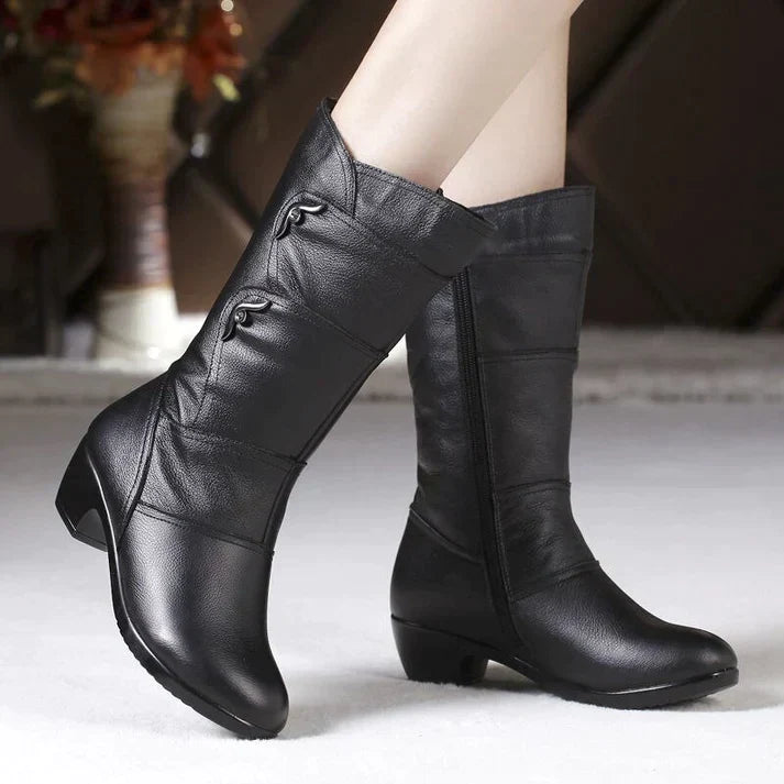 Valenzora – Leather winter boots – Women