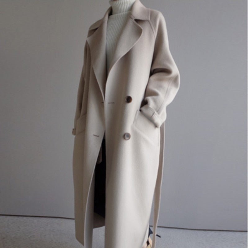 Valenzora | Langer Trenchcoat für Damen