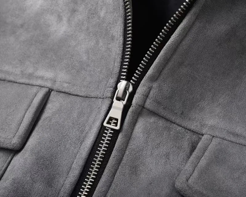 Valenzora | Streetwear Jacket with Cotton Blend for Comfortable Style