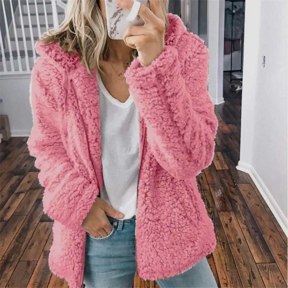 Valenzora | Soft hooded jacket for women
