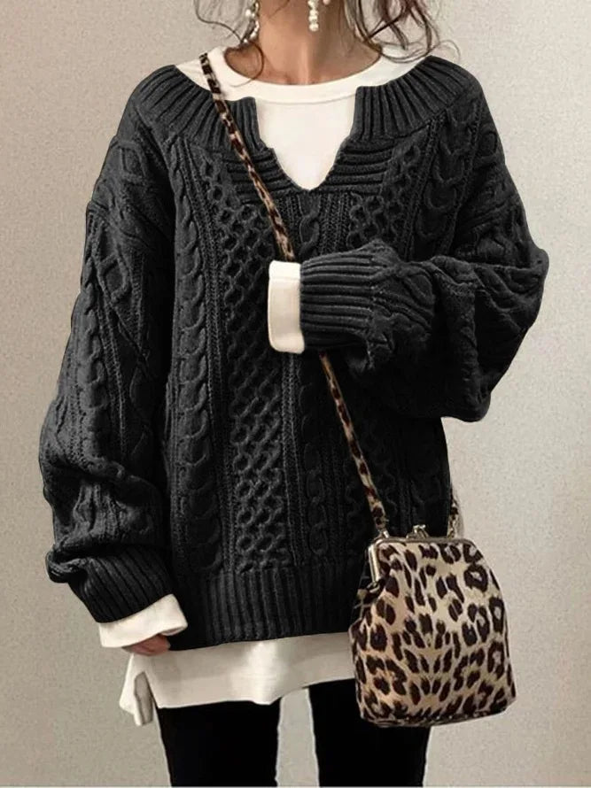 Valenzora | Warm women's sweater | Knitted