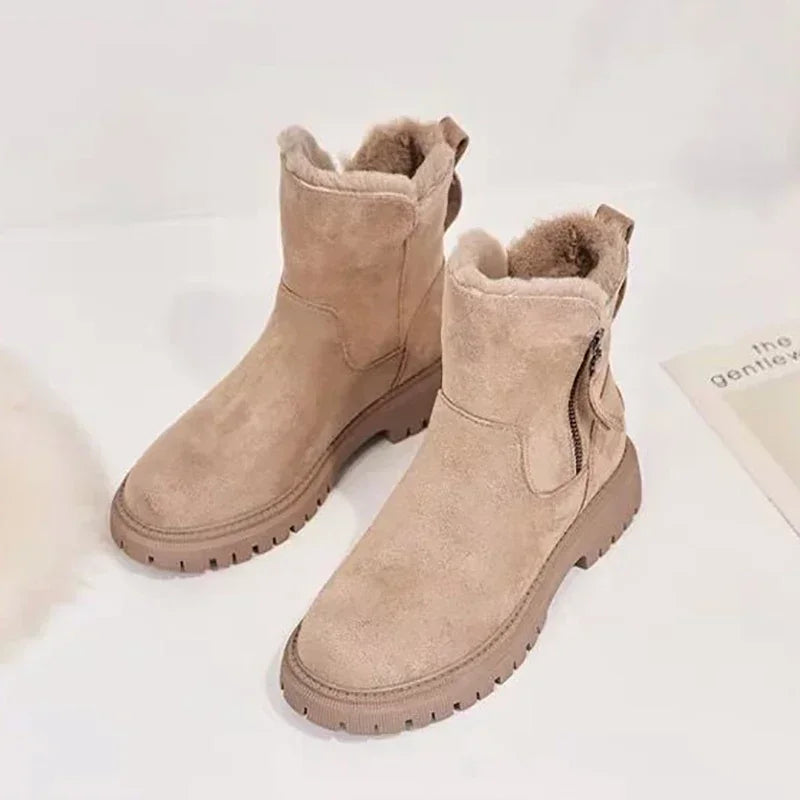 Valenzora | Women's winter boots with fur lining