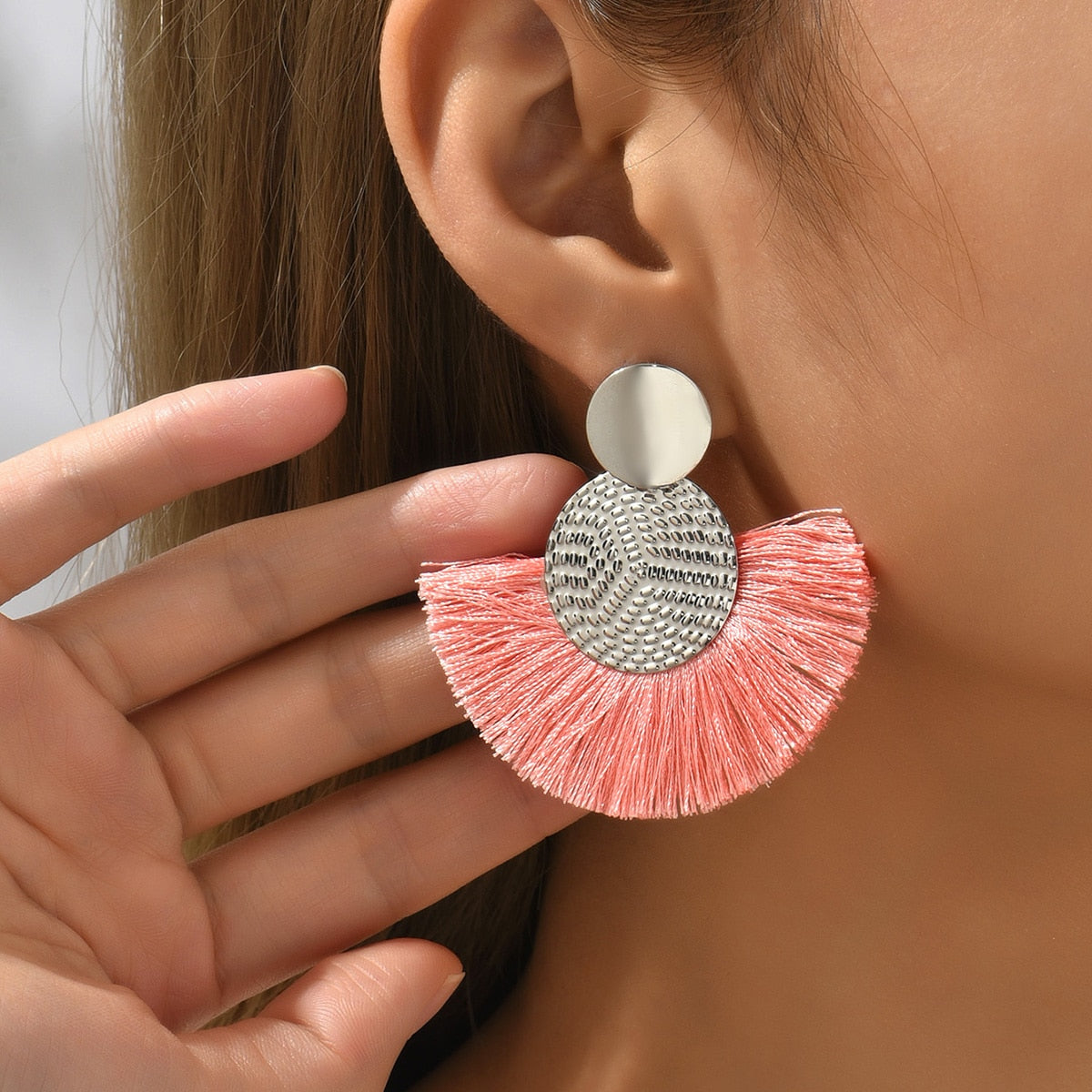 Valenzora Striking Old Country Pendants: Fashion Boho Tassel Earrings