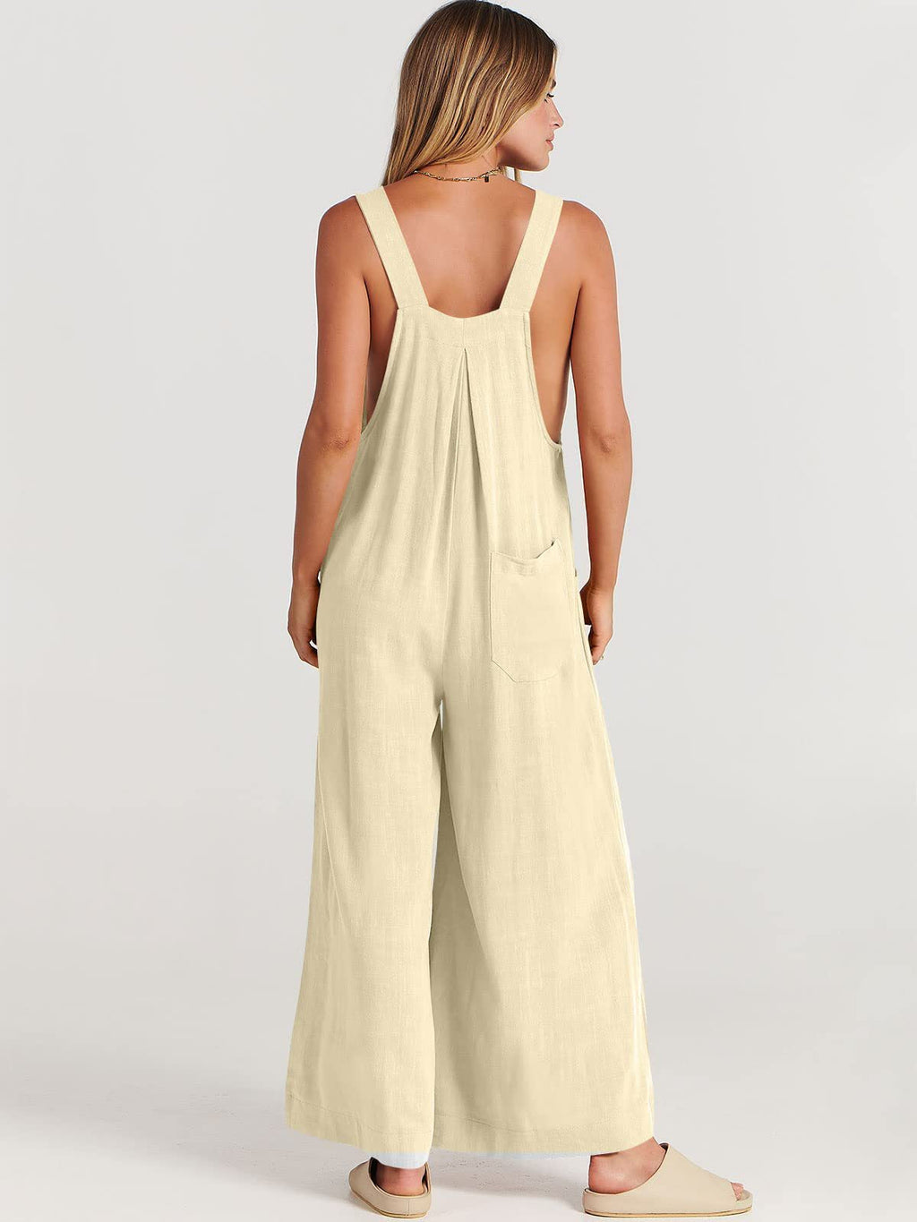 Rosabella™️ - Sleeveless Wide-Leg Jumpsuit