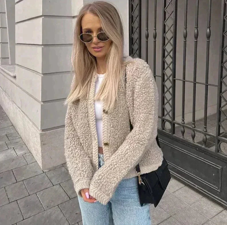 Valenzora | Teddy Cardigan