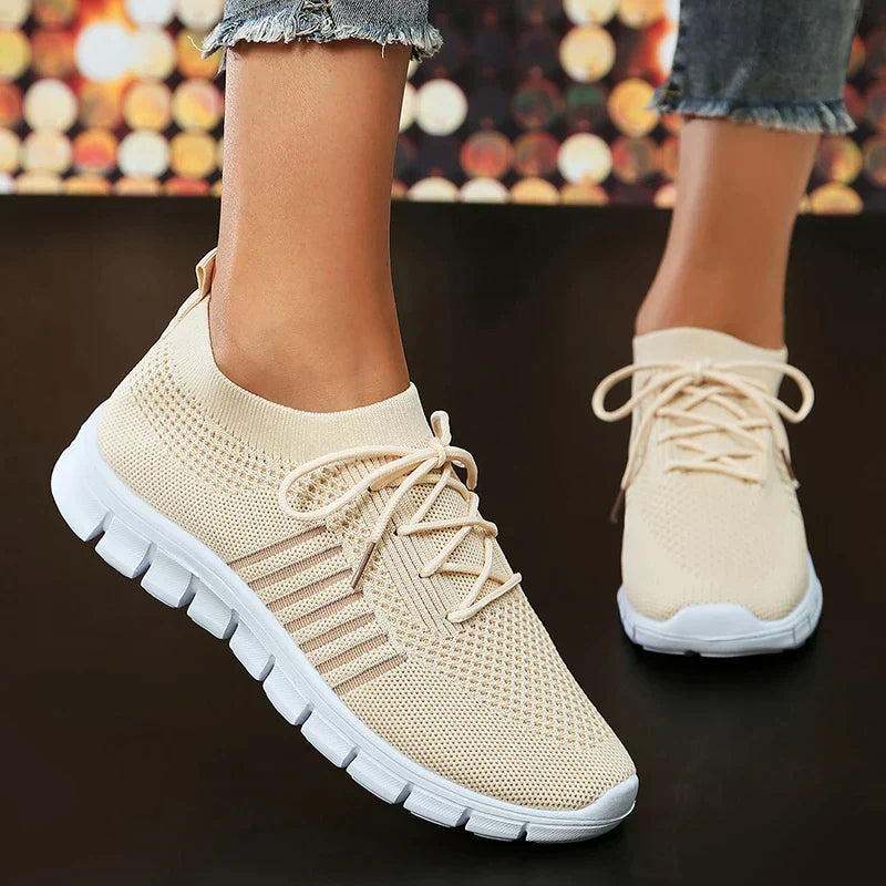 Valenzora | Atmungsaktive orthopädische Mesh-Sneaker für Damen