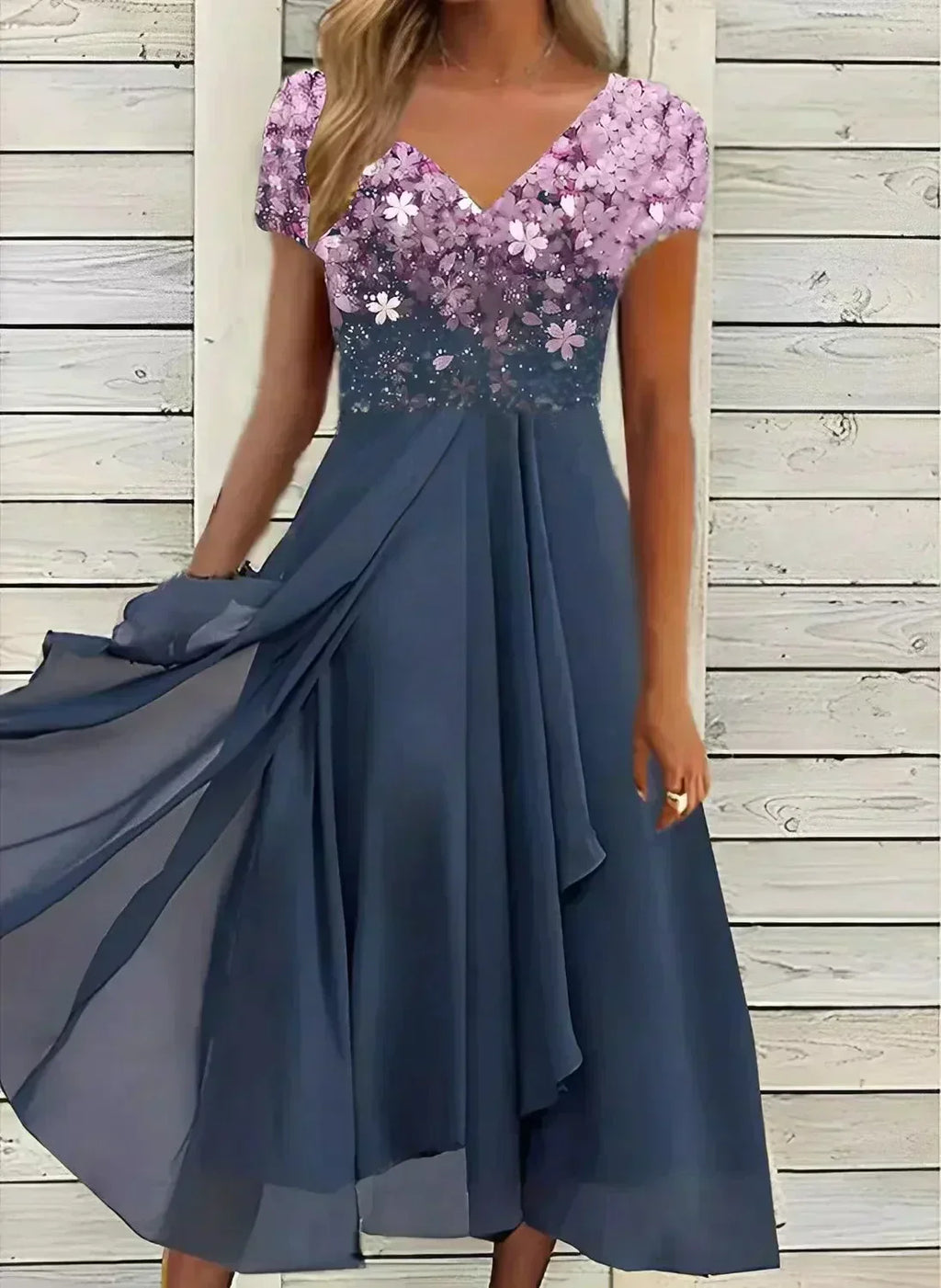 Valenzora | Women's Chiffon Dress