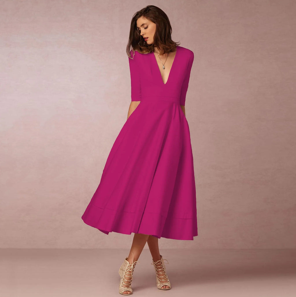 Valenzora | Elegantes langes Damenkleid