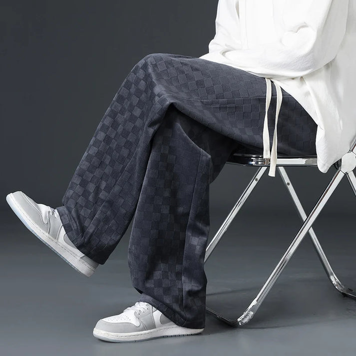 Valenzora | Stylische Jogginghose mit Karomuster
