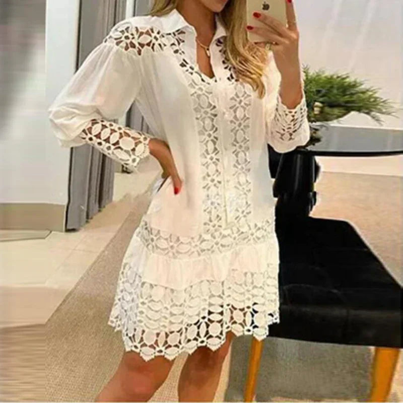 Valenzora | Elegantes Mini-Blond-Kleid