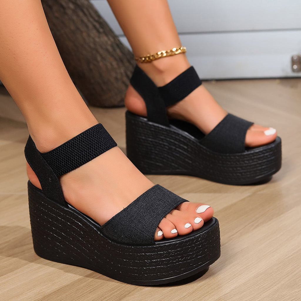Valenzora - Plateau-Sandalen für Damen