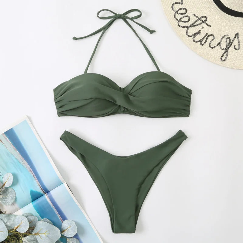 Valenzora | Sexy Push-up Bikini für Damen Bademode, Badeanzug, Mädchen Bikini-Set, Badehose für Strandmode, Pool, Sommer