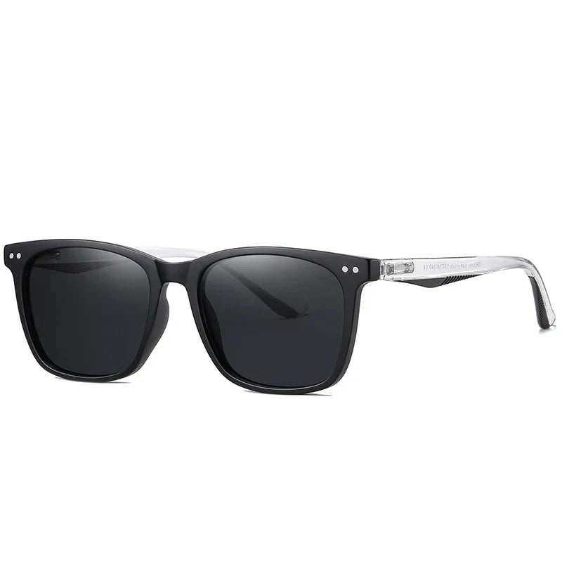 Valenzora | Klassische Sonnenbrille mit transparentem Rahmen