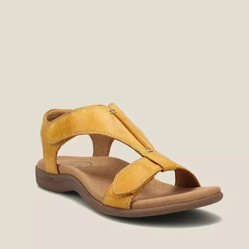 Valenzora | Adjustable ergonomic leather sandals