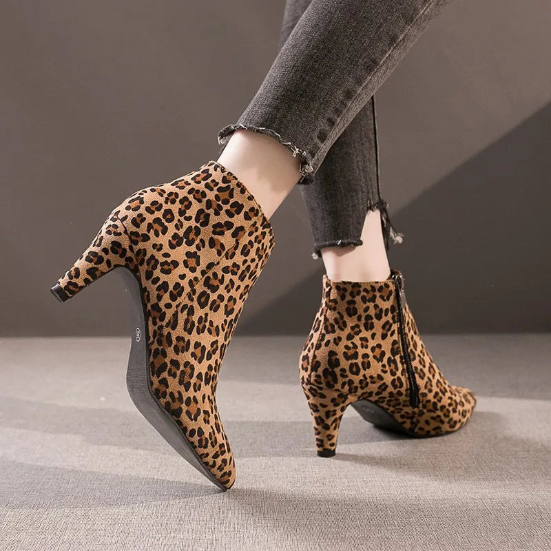 Valenzora | Damen Stiefeletten – Elegante Stiefeletten mit Absatz