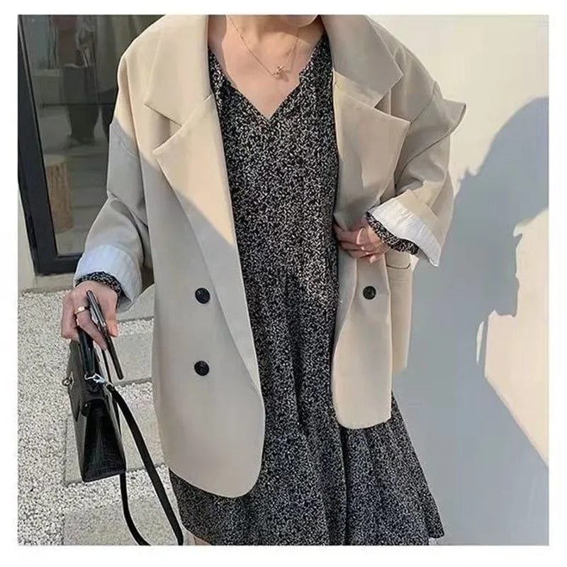 Valenzora Elegance: Multicolored oversized blazers for style and comfort