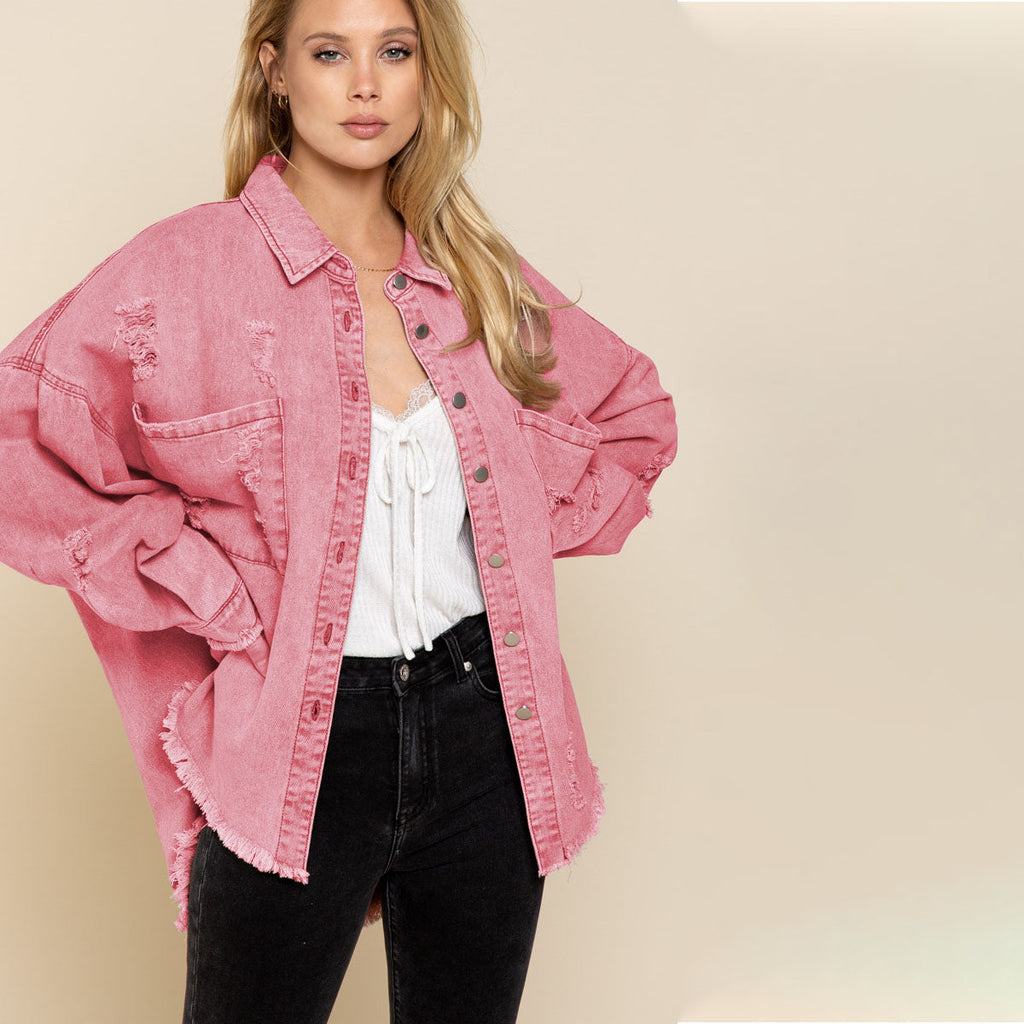 Valenzora | Trendy denim jacket for women - stylish and versatile