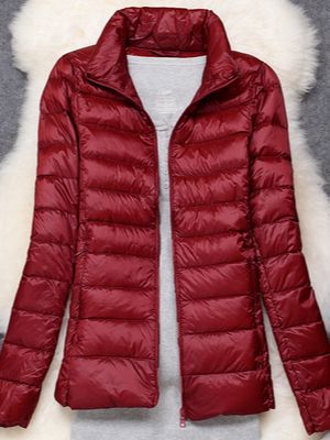 Valenzora - Ultraleichte winddichte Daunenjacke für Damen