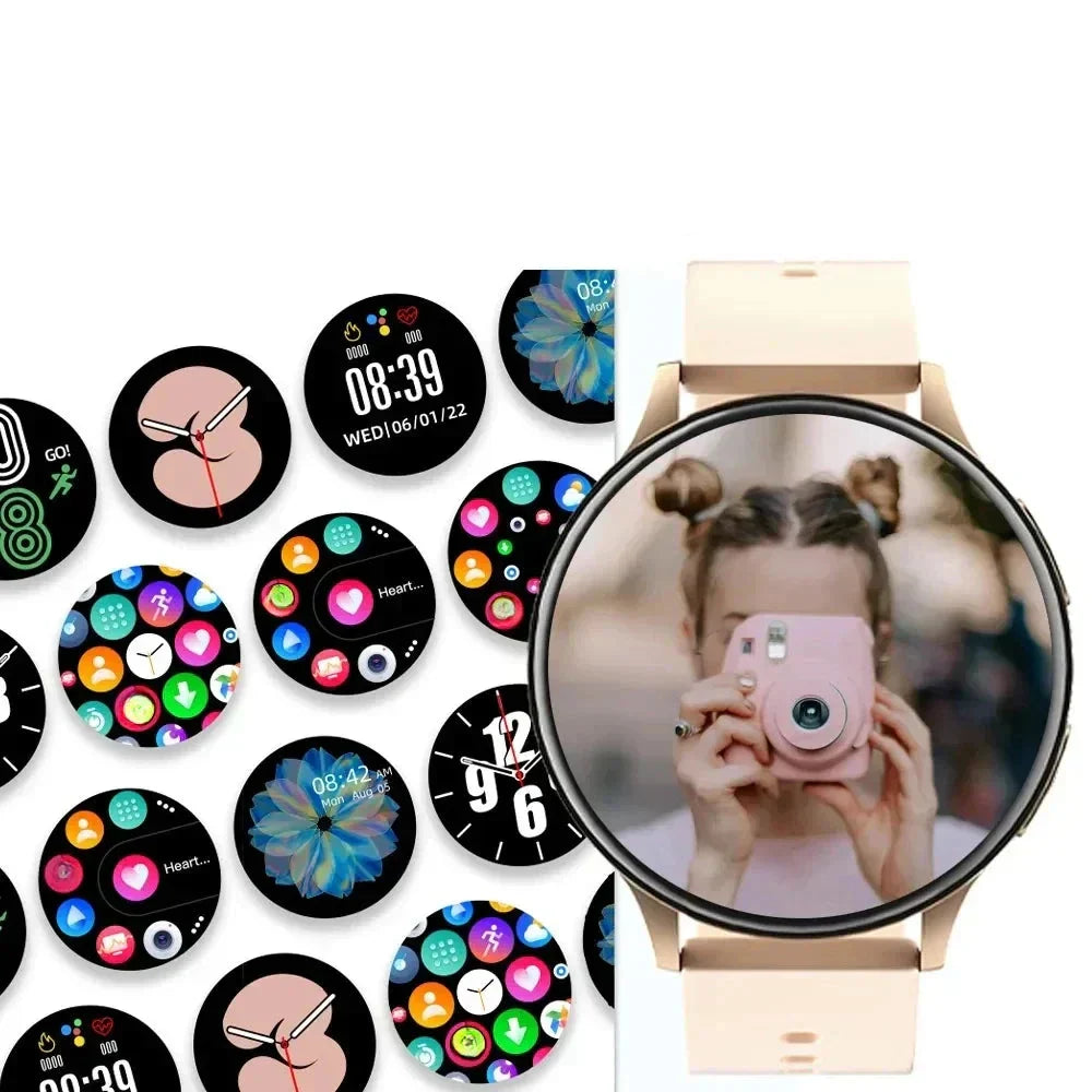 Valenzora | Active 2 Women's Bluetooth Smartwatch with Heart Rate and Blood Pressure Monitor