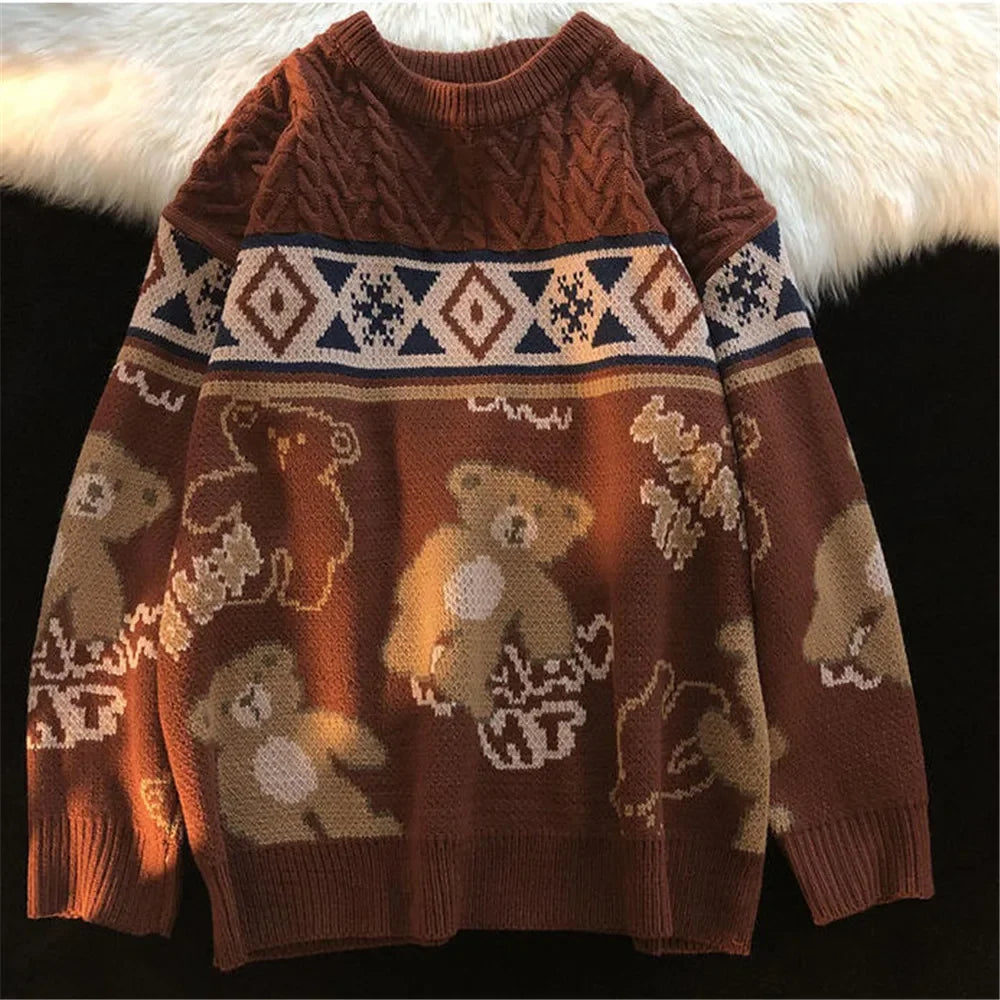 Valenzora – Hässlicher Weihnachtspullover – Süßer Bärenpullover für Paare