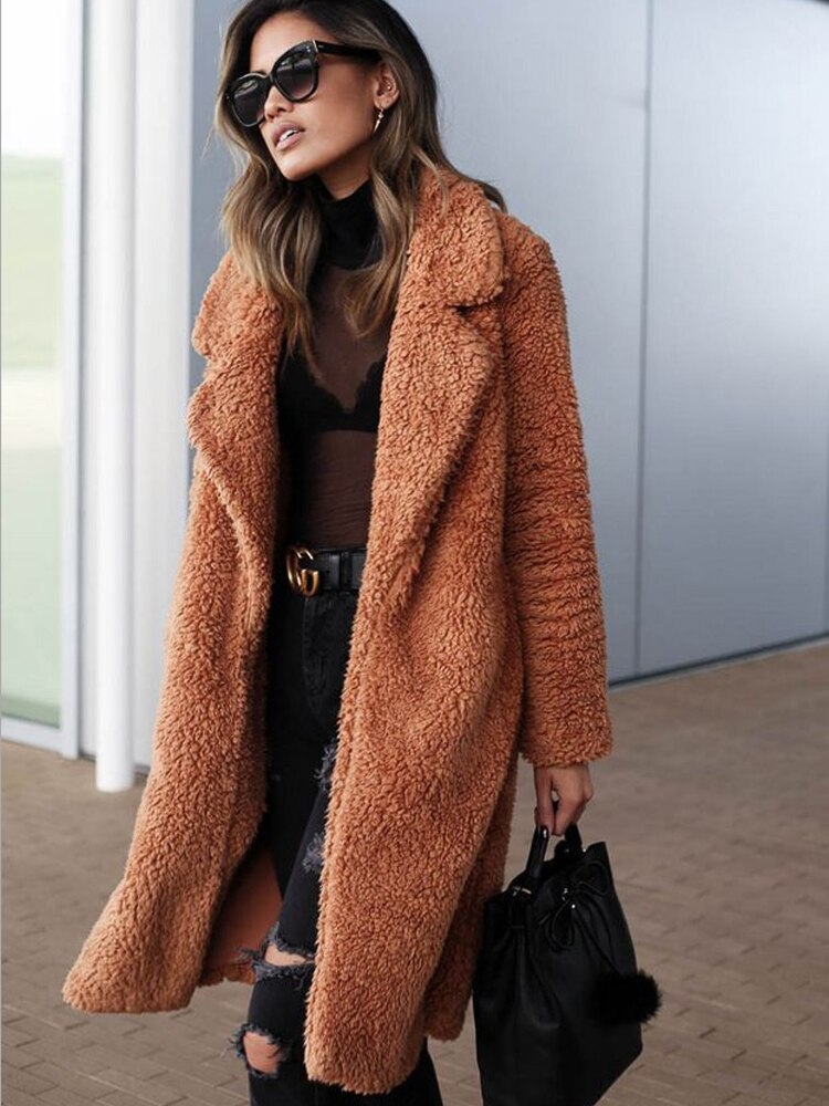 Valenzora Classica: soft long coat for stylish appearances