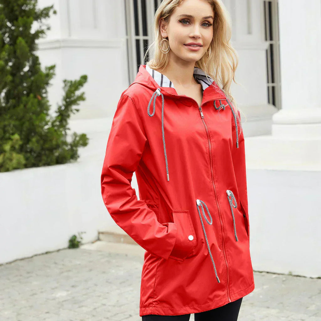 Valenzora | Rain jacket with hood