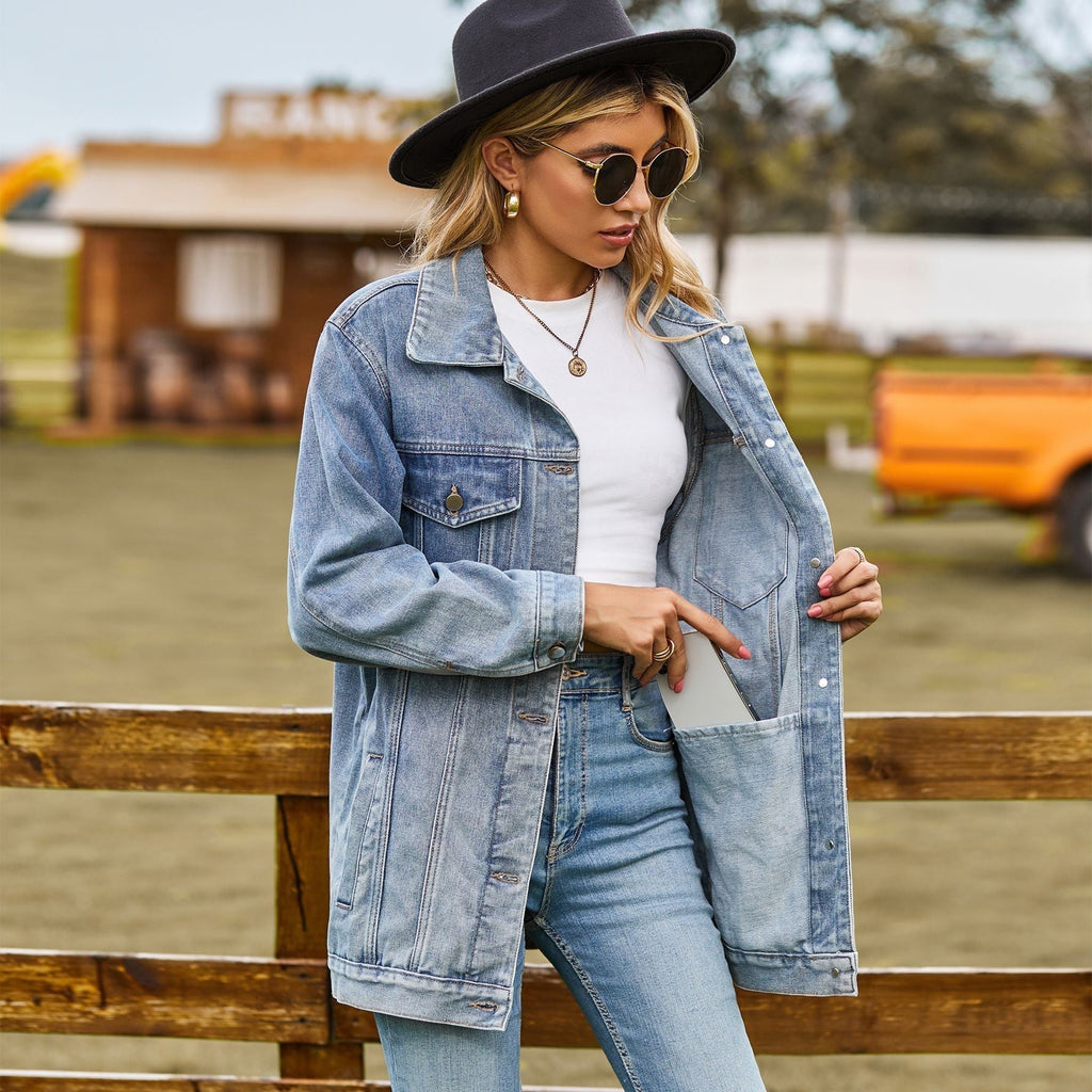 Valenzora The vintage denim jacket under your coat